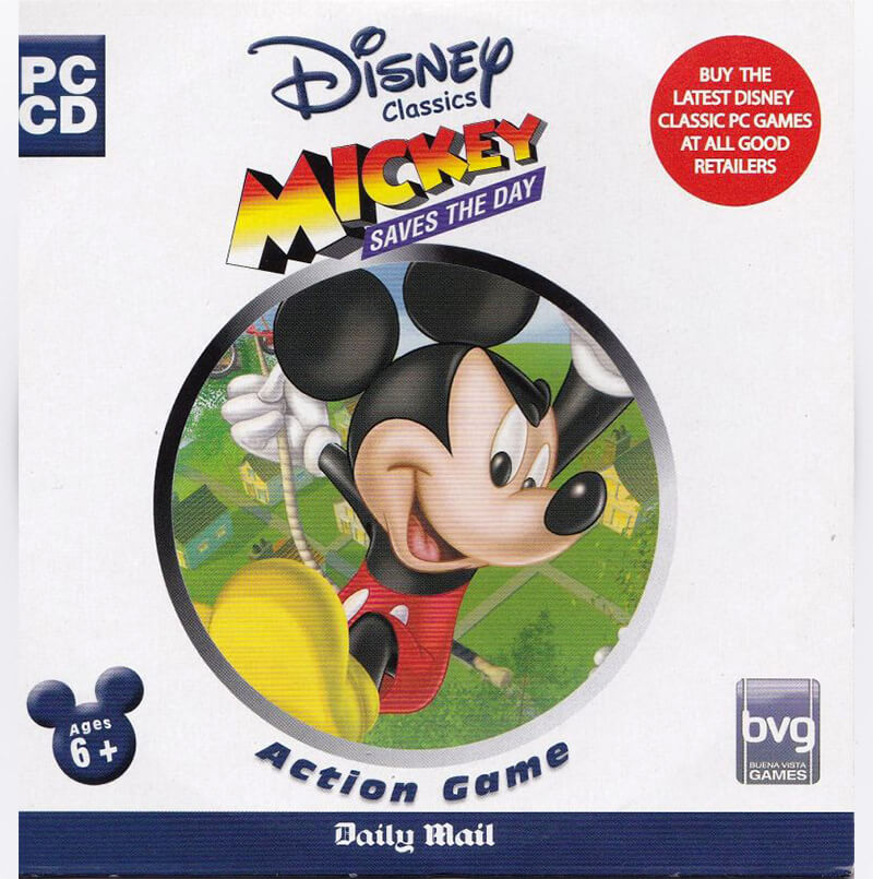 Лицензионный диск Disney's Mickey Saves the Day 3D Adventure для Windows